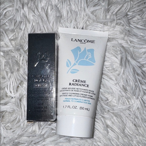Other - Lancome Lipstick And Facial Cleanser